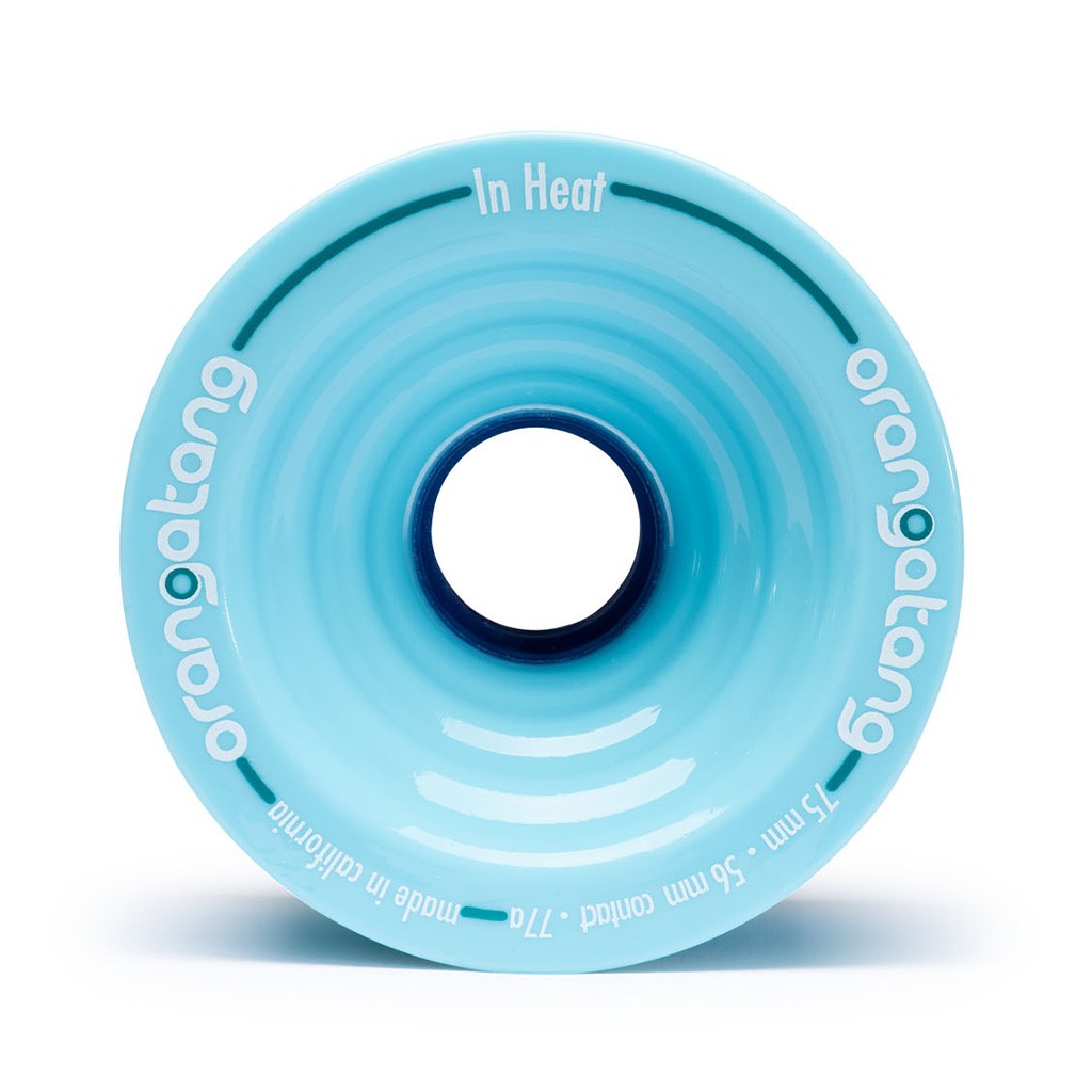 Roda Orangatang Wheels In Heat 75m 77a - Azul
