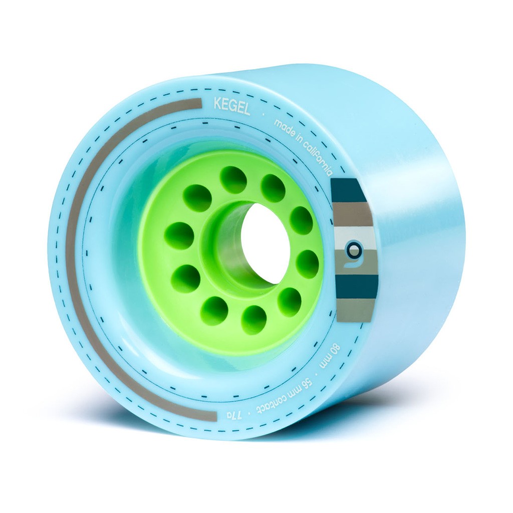 Roda Orangatang Wheels Kegel 80mm 77a - Azul