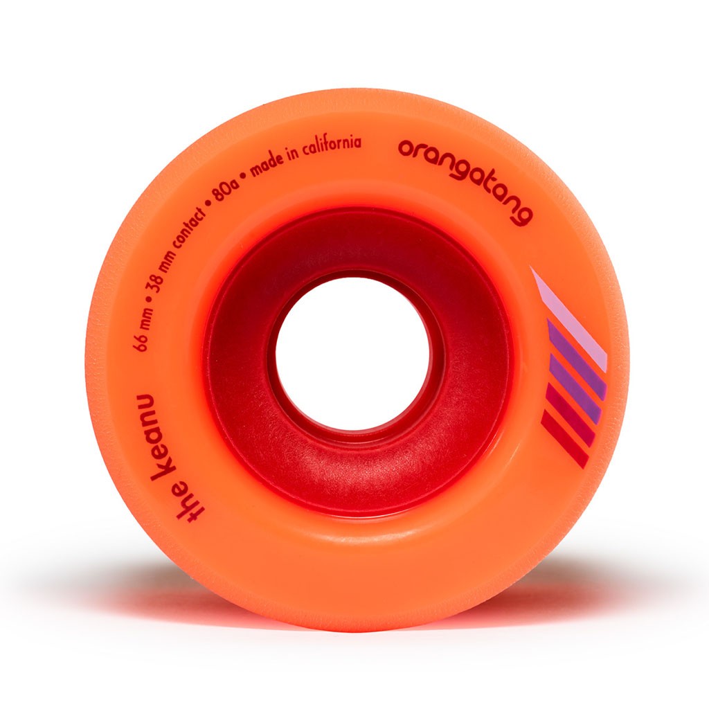 Roda Orangatang Wheels The Keanu 66mm 80a - Laranja