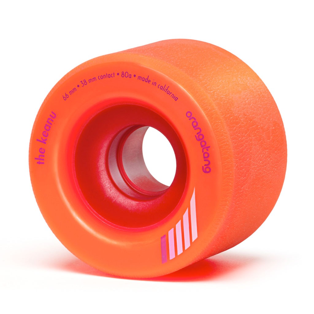 Roda Orangatang Wheels The Keanu 66mm 80a - Laranja
