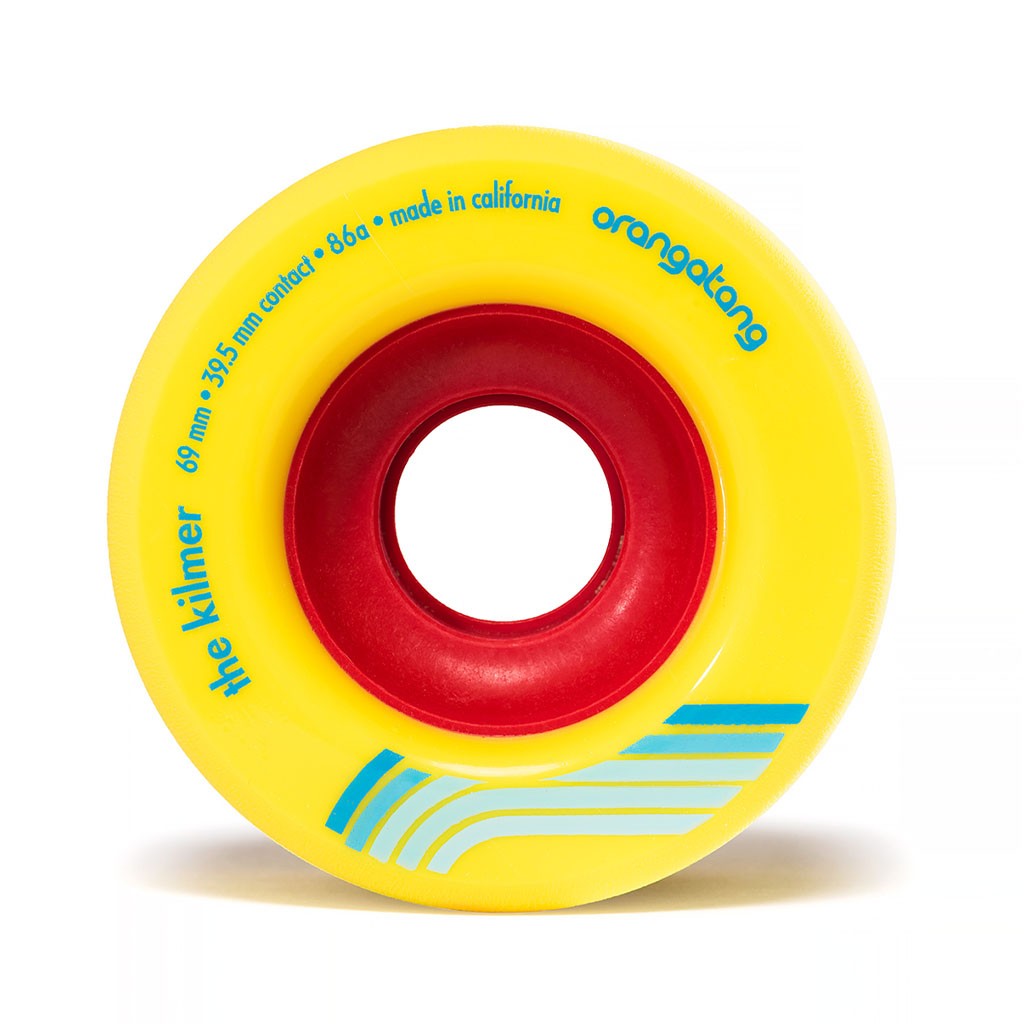 Roda Orangatang Wheels The Kilmer 69mm 86a - Amarelo