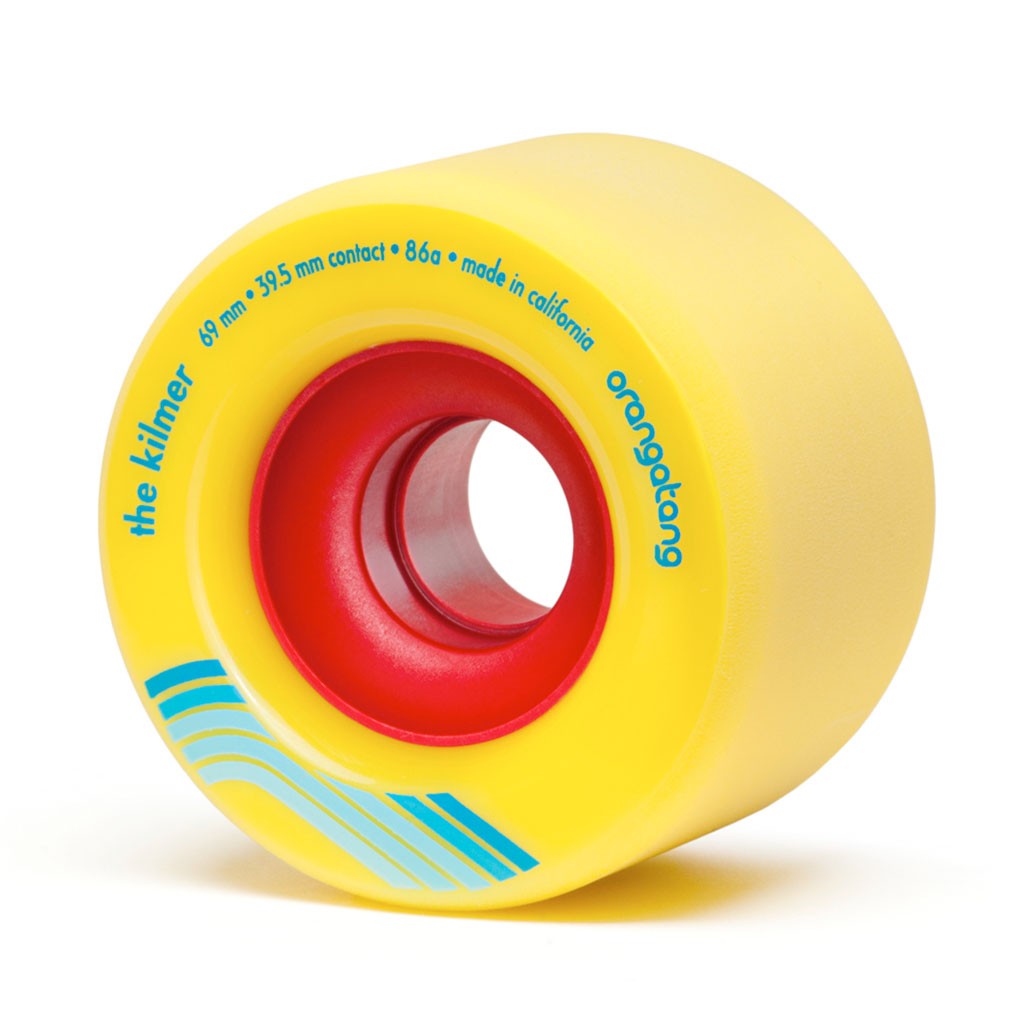 Roda Orangatang Wheels The Kilmer 69mm 86a - Amarelo