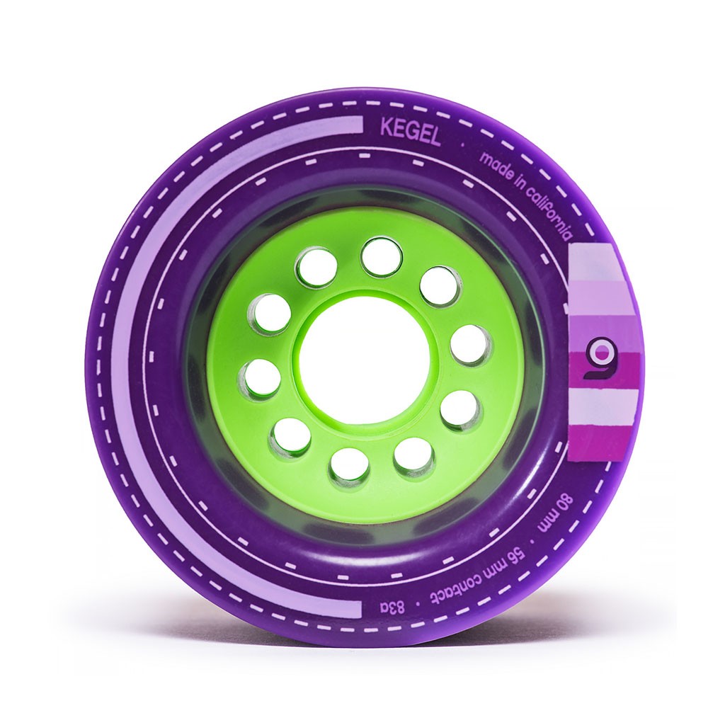 Roda Orangatang Wheels Kegel 80mm 83a - Roxo