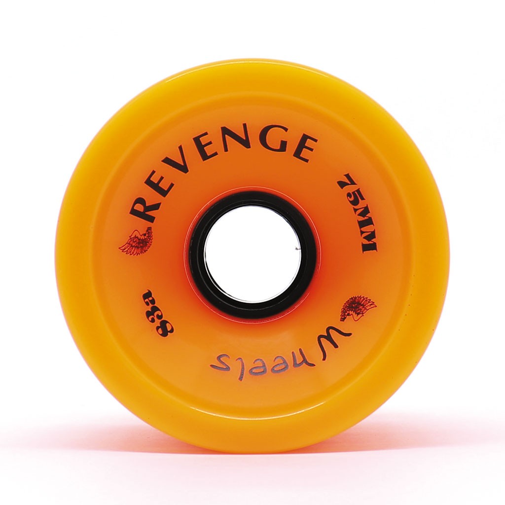 Roda Revenge 75MM 83A - Laranja
