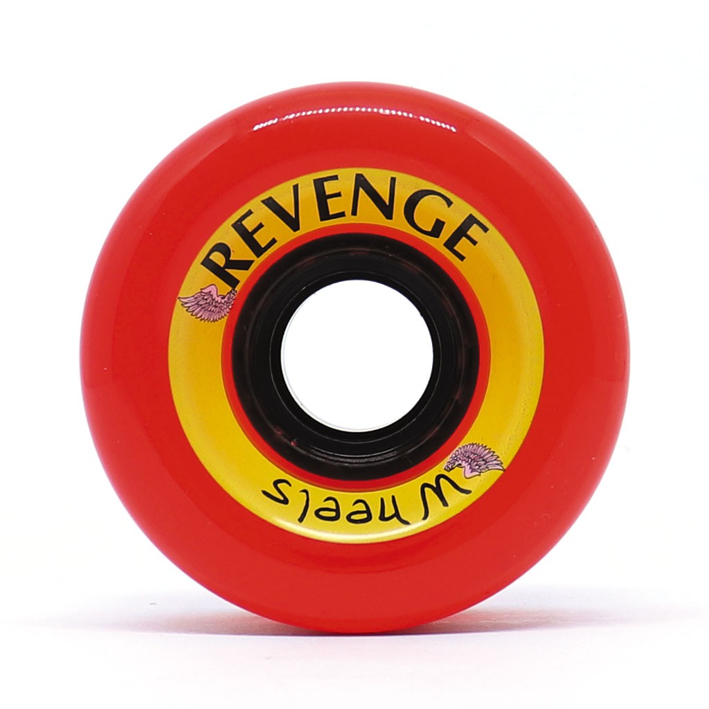 Roda Revenge 70MM 83A - Vermelho Translúcido
