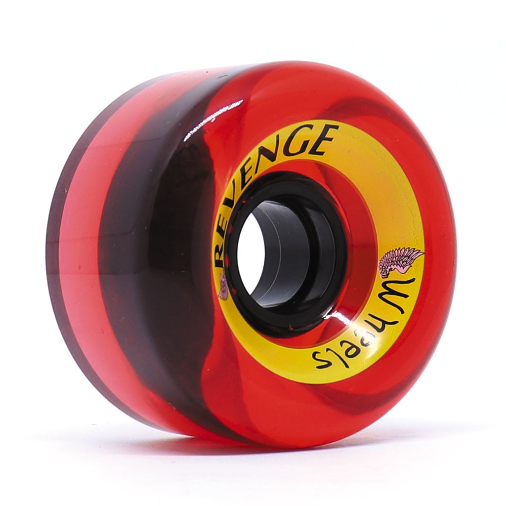 Roda Revenge 70MM 83A - Vermelho Translúcido