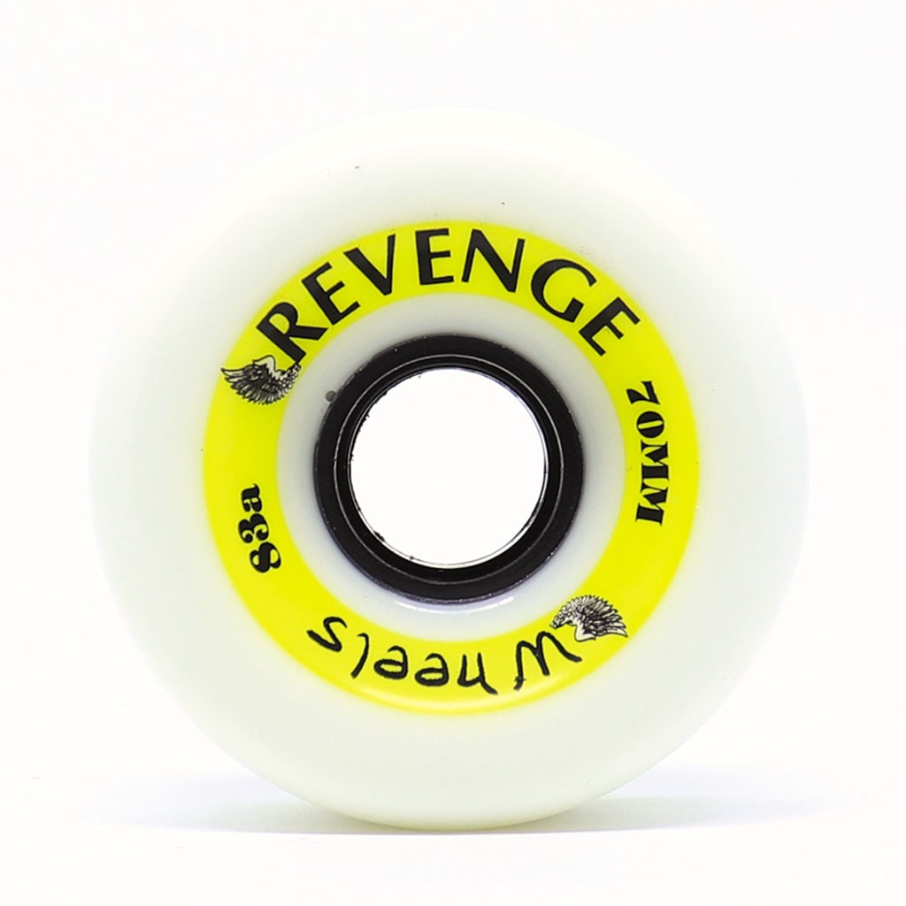 Roda Revenge 70MM 83A - Branca