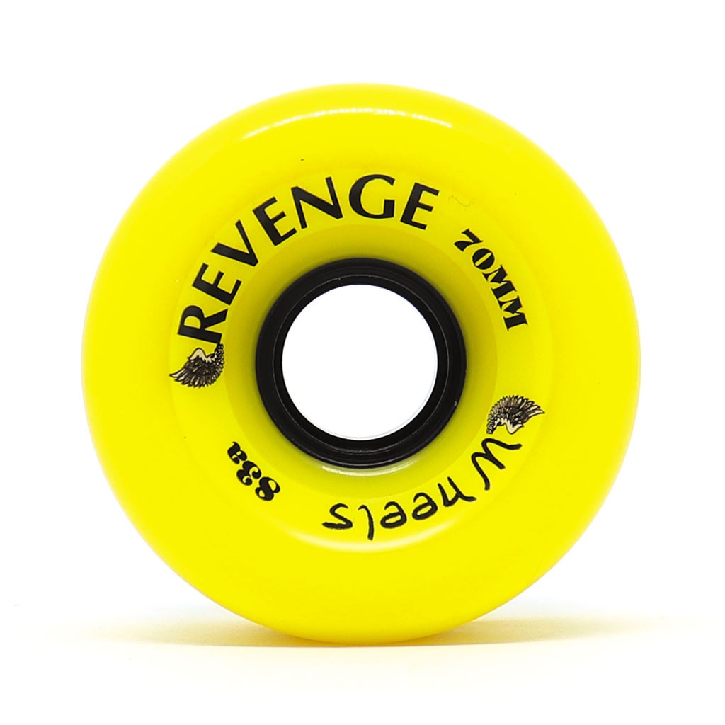 Roda Revenge 70MM 83A - Amarelo