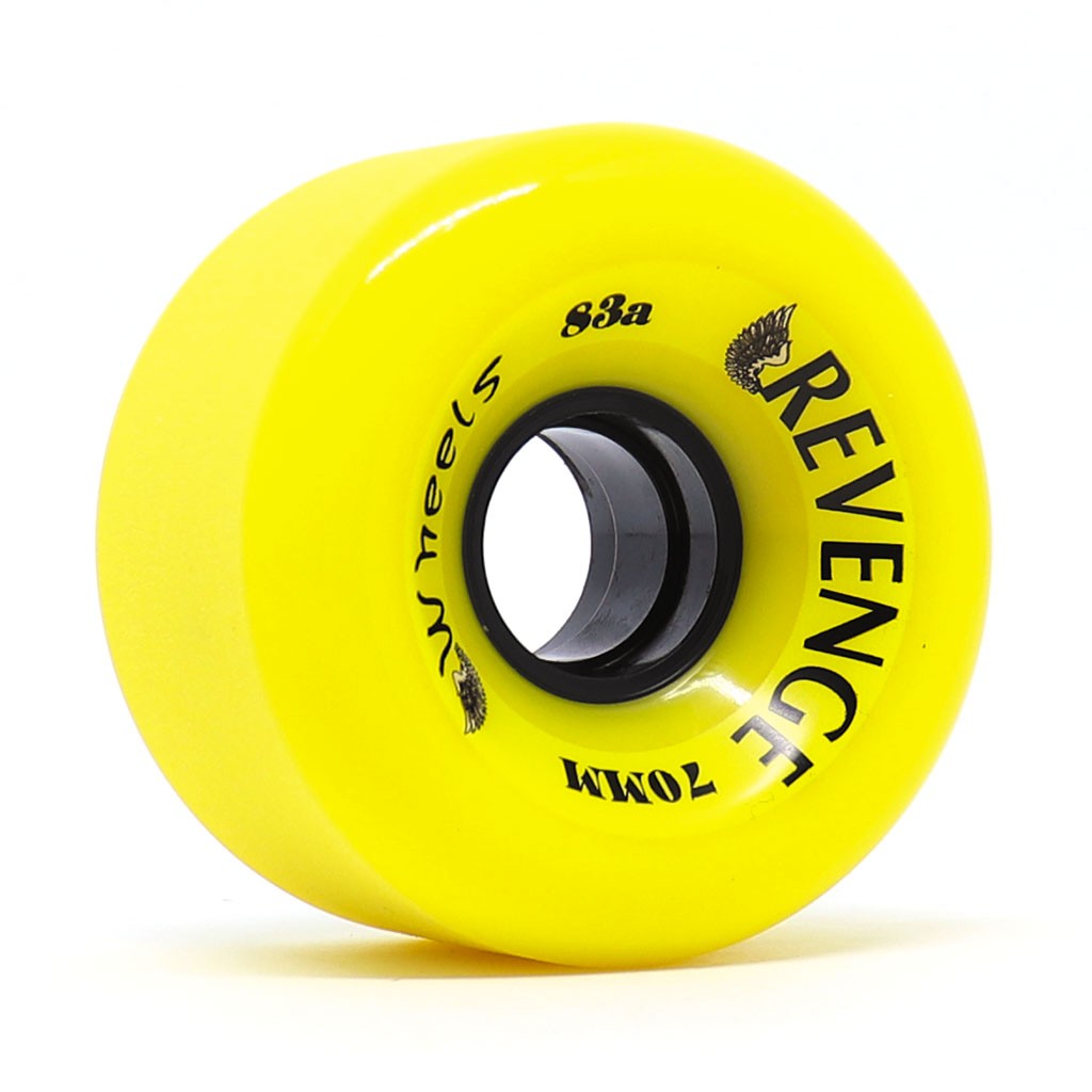 Roda Revenge 70MM 83A - Amarelo