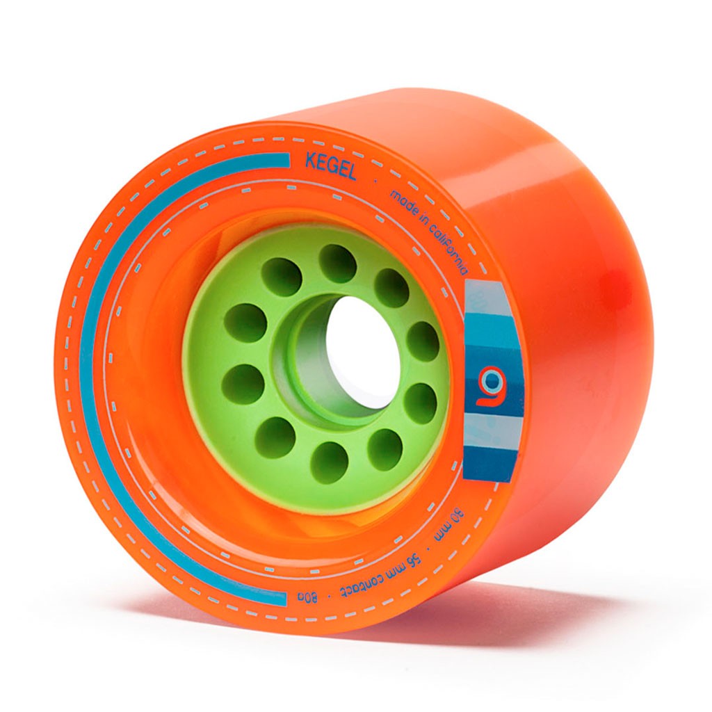 Roda Orangatang Wheels Kegel 80mm 80a - Laranja