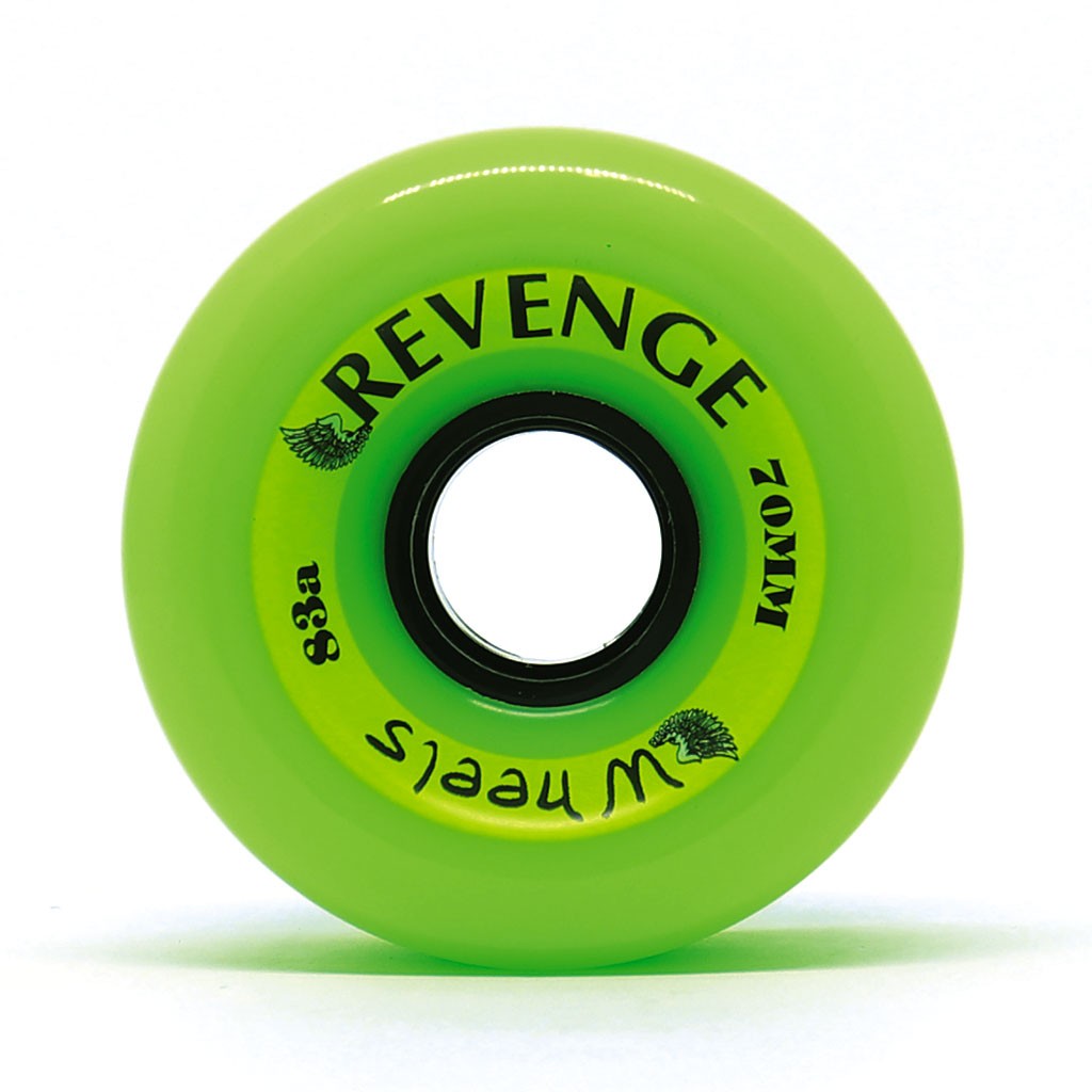 Roda Revenge 70MM 83A - Verde