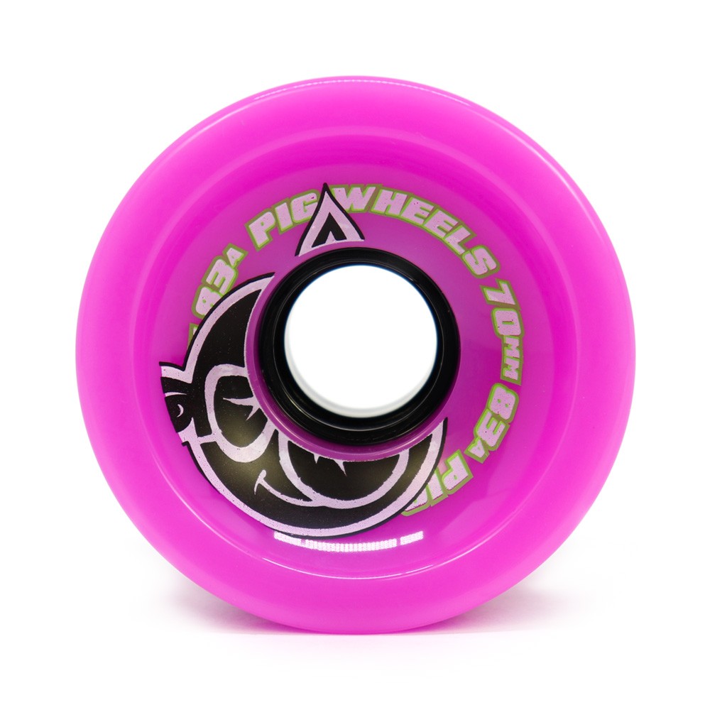 Roda Pig Wheels Voyager 70mm - 83A - Rosa