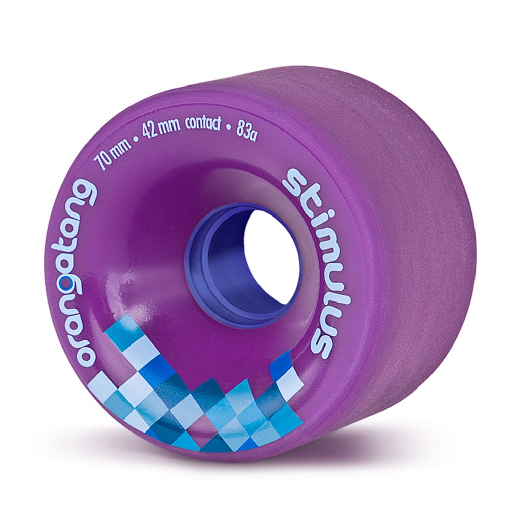 Roda Orangatang Wheels Stimulus 70mm 83a - Roxo