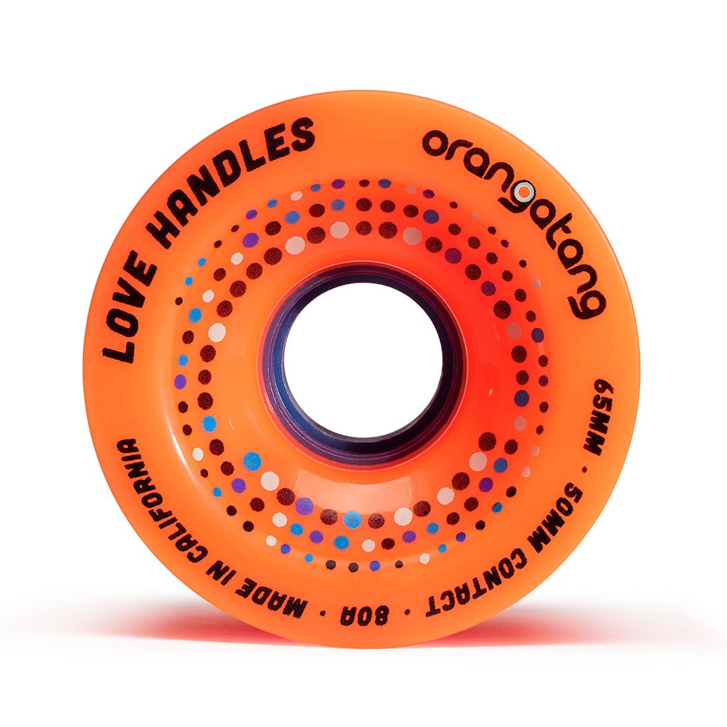 Roda Orangatang Wheels Love Handles 65mm 80a - Laranja