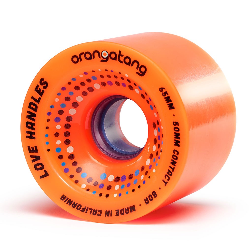 Roda Orangatang Wheels Love Handles 65mm 80a - Laranja