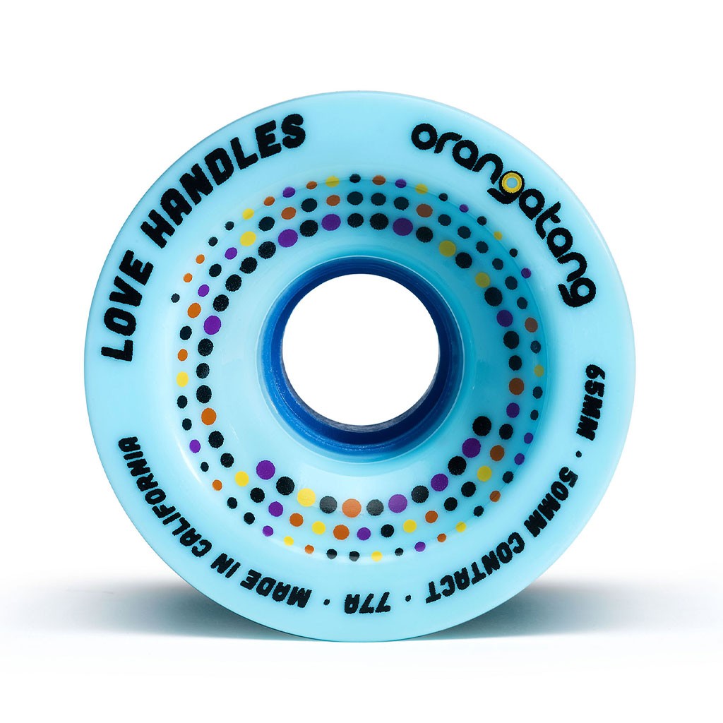 Roda Orangatang Wheels Love Handles 65mm 77a - Azul