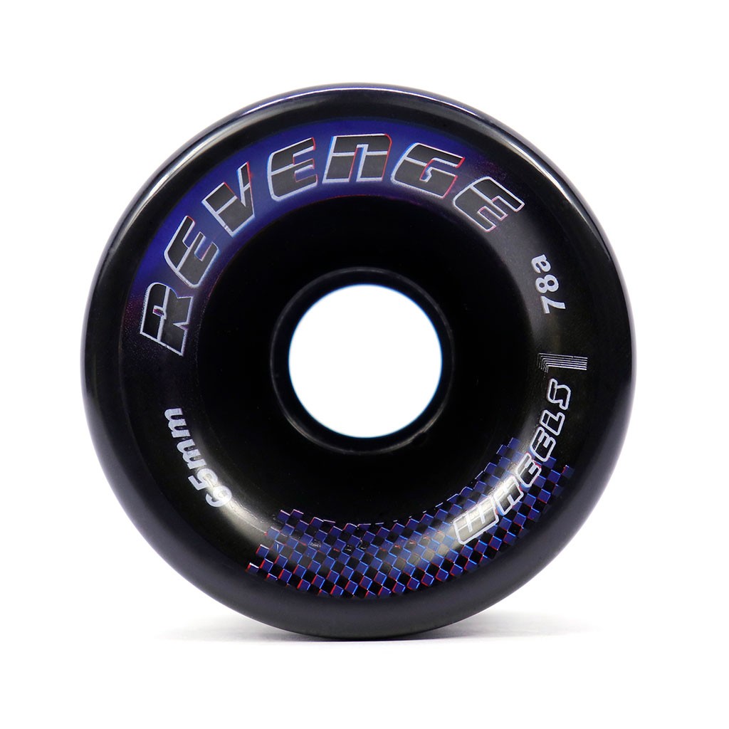 Roda Revenge Flag 65mm 78a - Preta