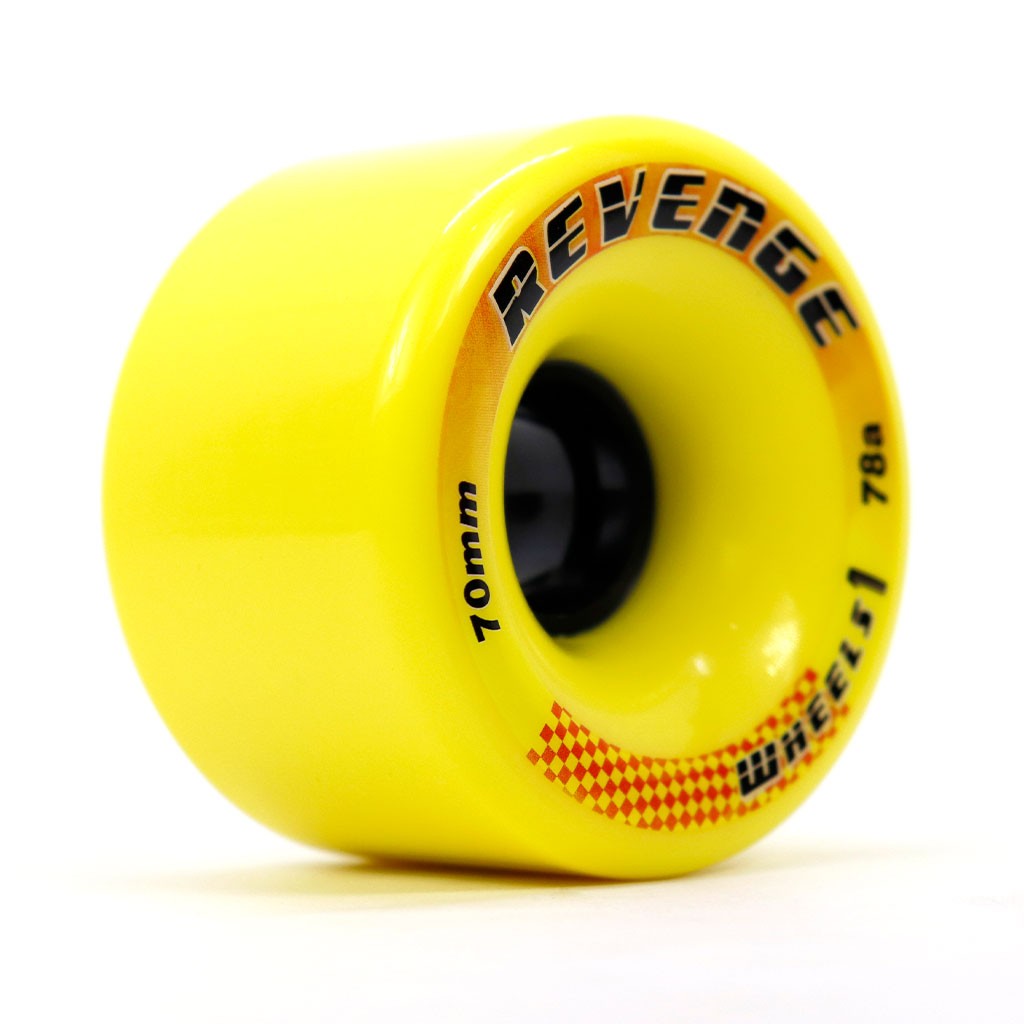 Roda Revenge Flag 70mm 78A - Amarelo