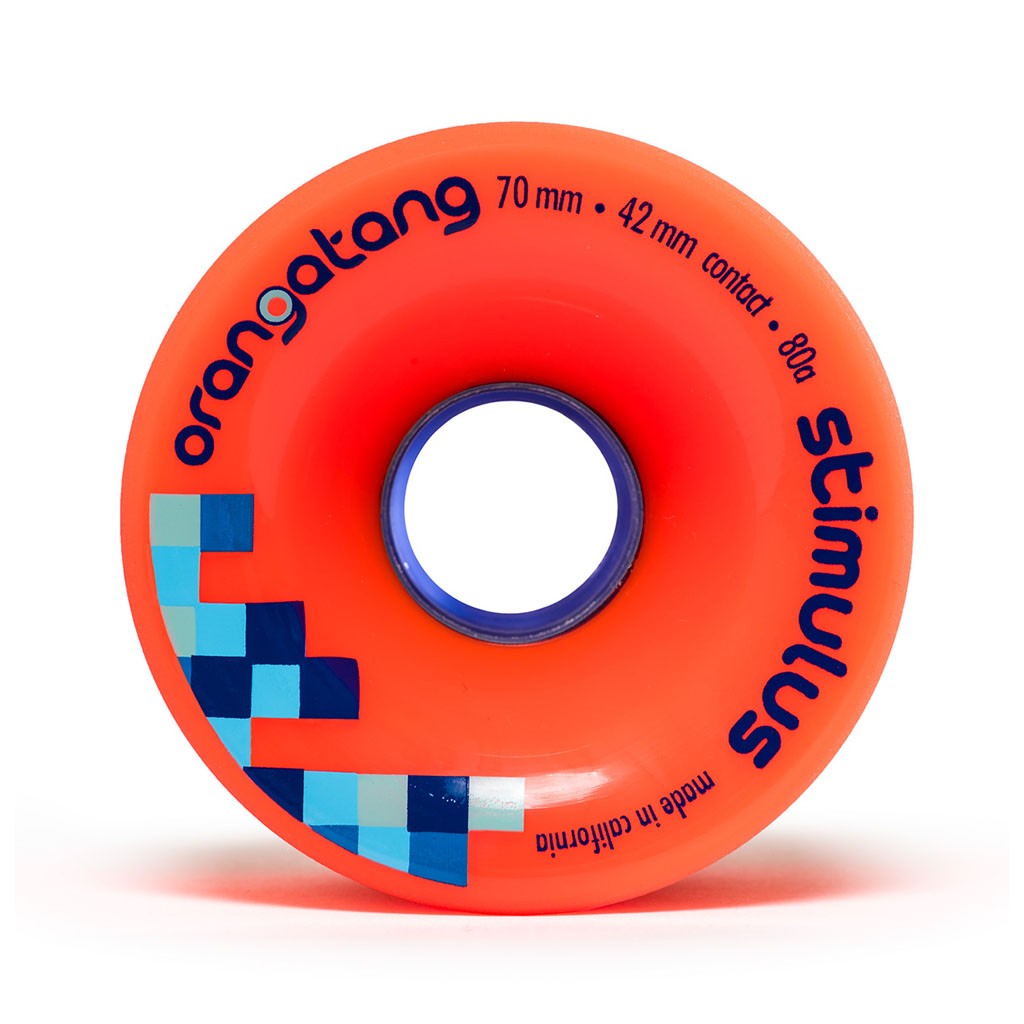 Roda Orangatang Wheels Stimulus 70mm 80a - Laranja