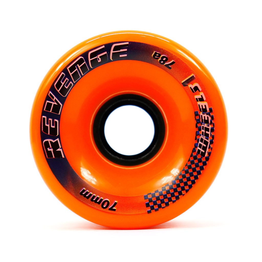 Roda Revenge Flag 70mm 78A - Laranja