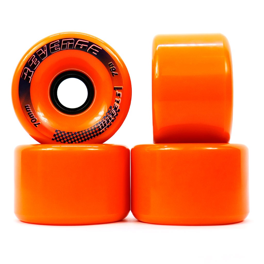 Roda Revenge Flag 70mm 78A - Laranja