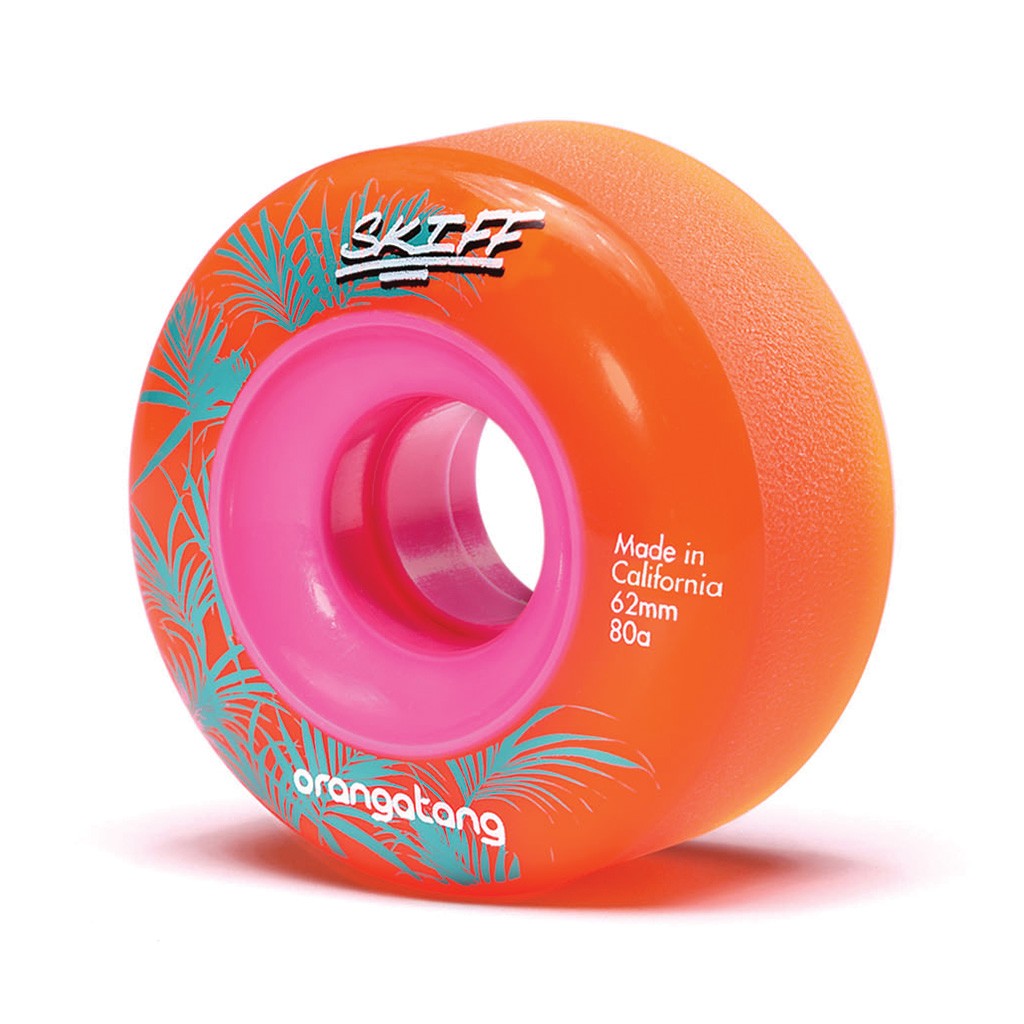 Roda Orangatang Wheels Skiff 62mm - 80A - Laranja