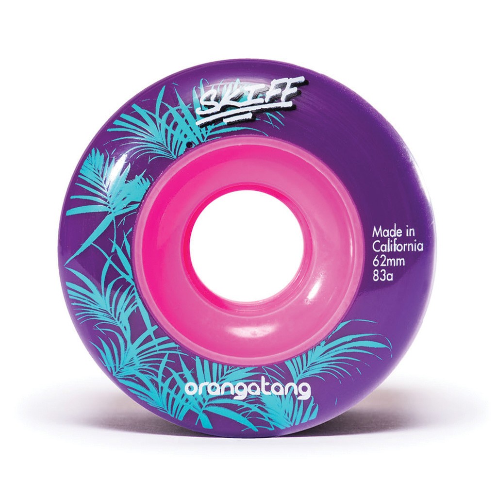 Roda Orangatang Wheels Skiff 62mm - 83A - Roxo