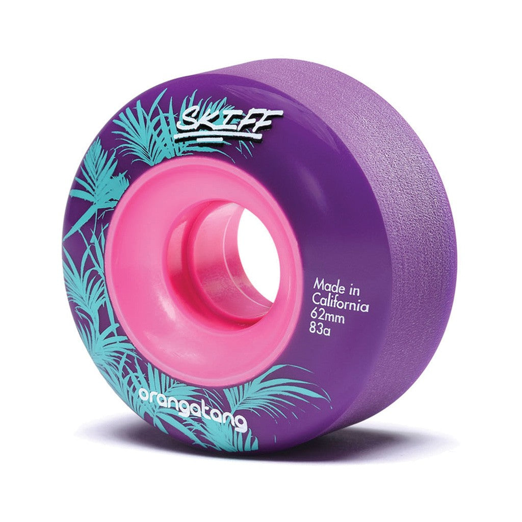 Roda Orangatang Wheels Skiff 62mm - 83A - Roxo