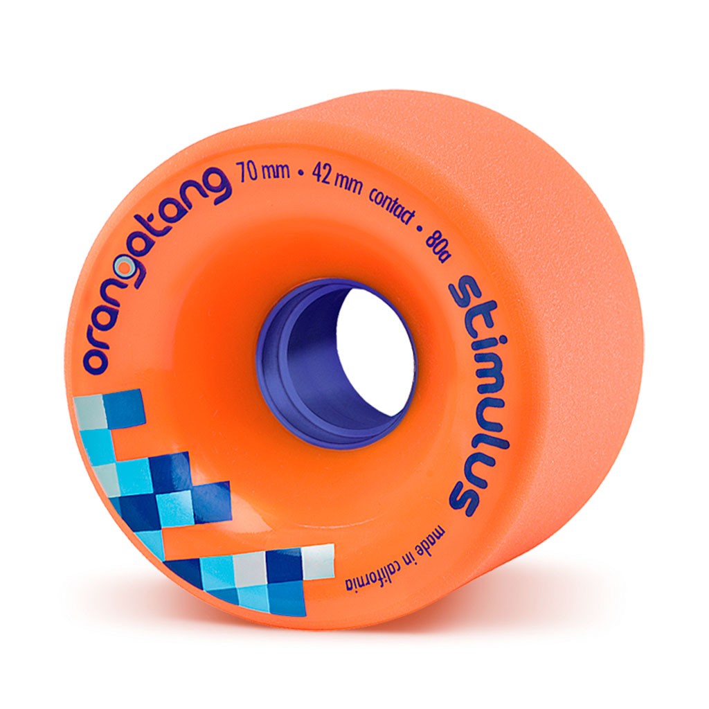 Roda Orangatang Wheels Stimulus 70mm 80a - Laranja