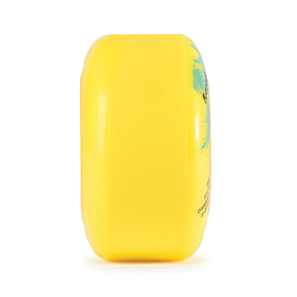 Roda Orangatang Wheels Skiff 62mm - 86A - Amarelo