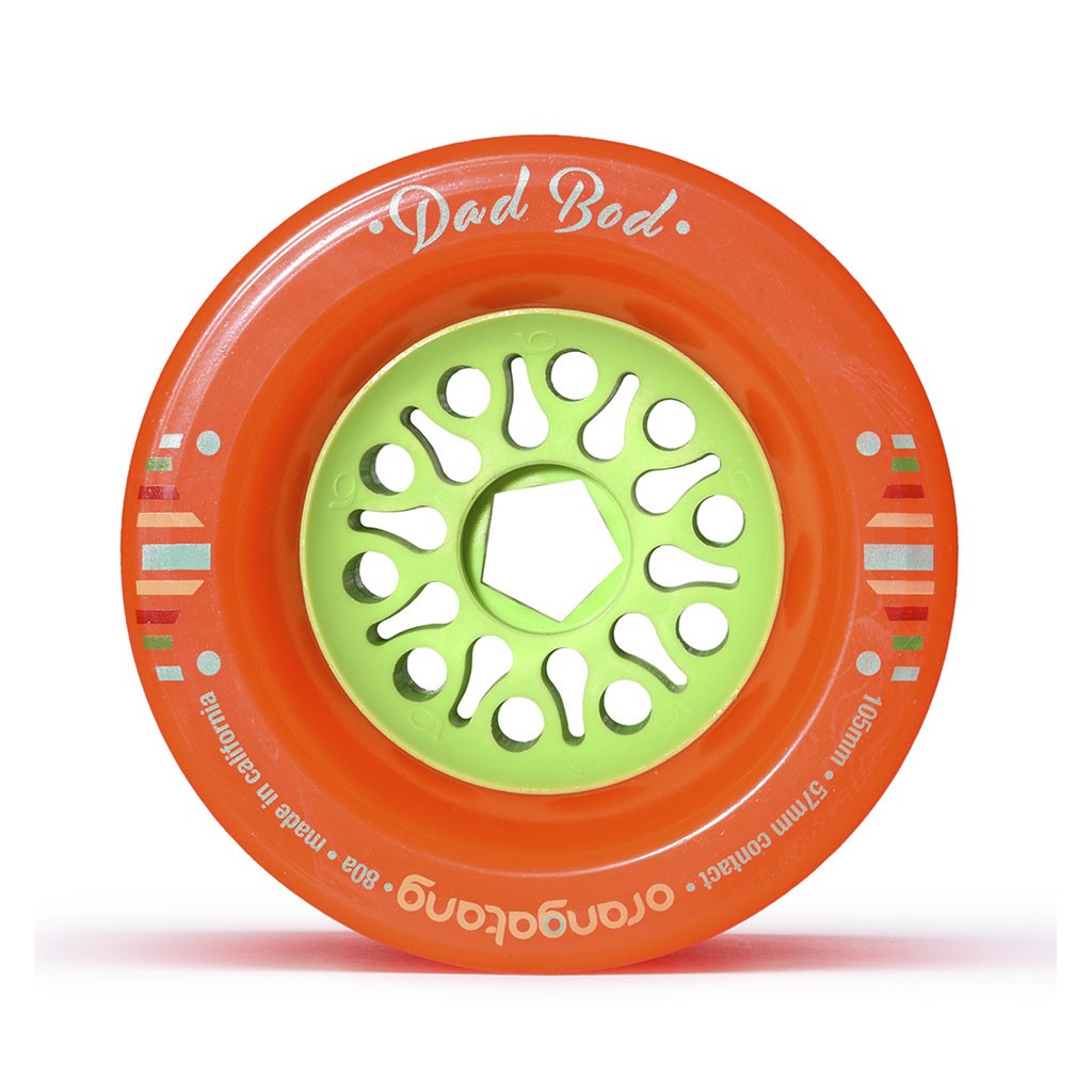 Roda Orangatang Wheels Dad Bod - Laranja