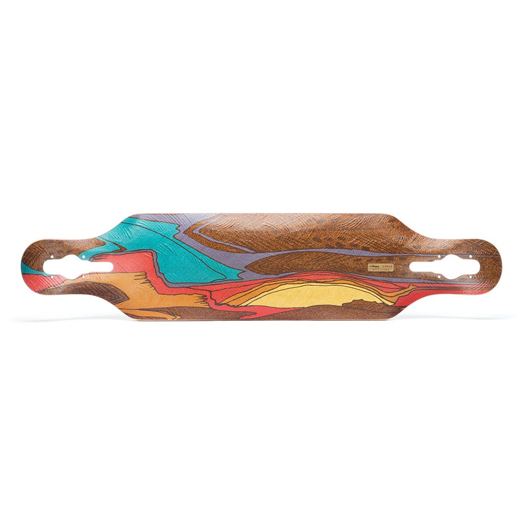 Shape Loaded Boards Icarus Flex 2 - Vermelho / Azul / Laranja / Amarelo