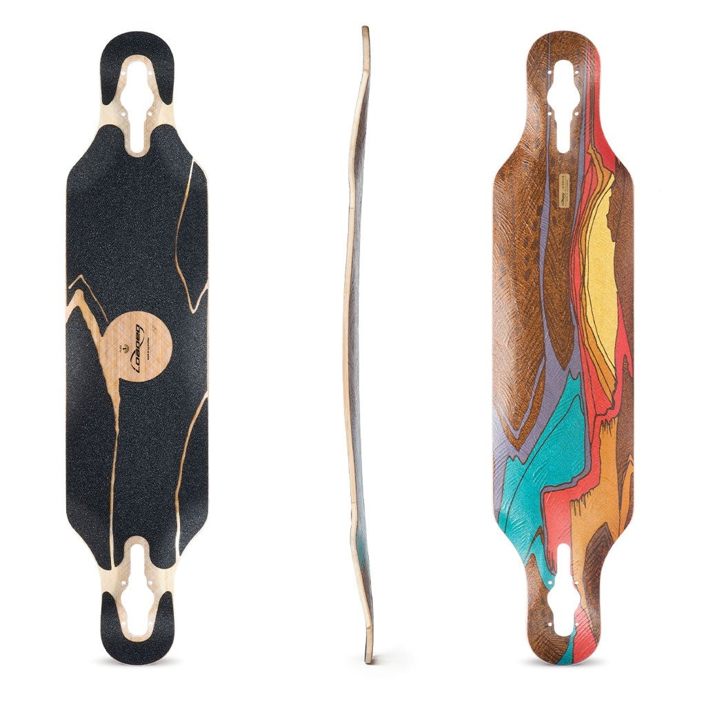 Shape Loaded Boards Icarus Flex 1 - Vermelho / Azul / Laranja / Amarelo