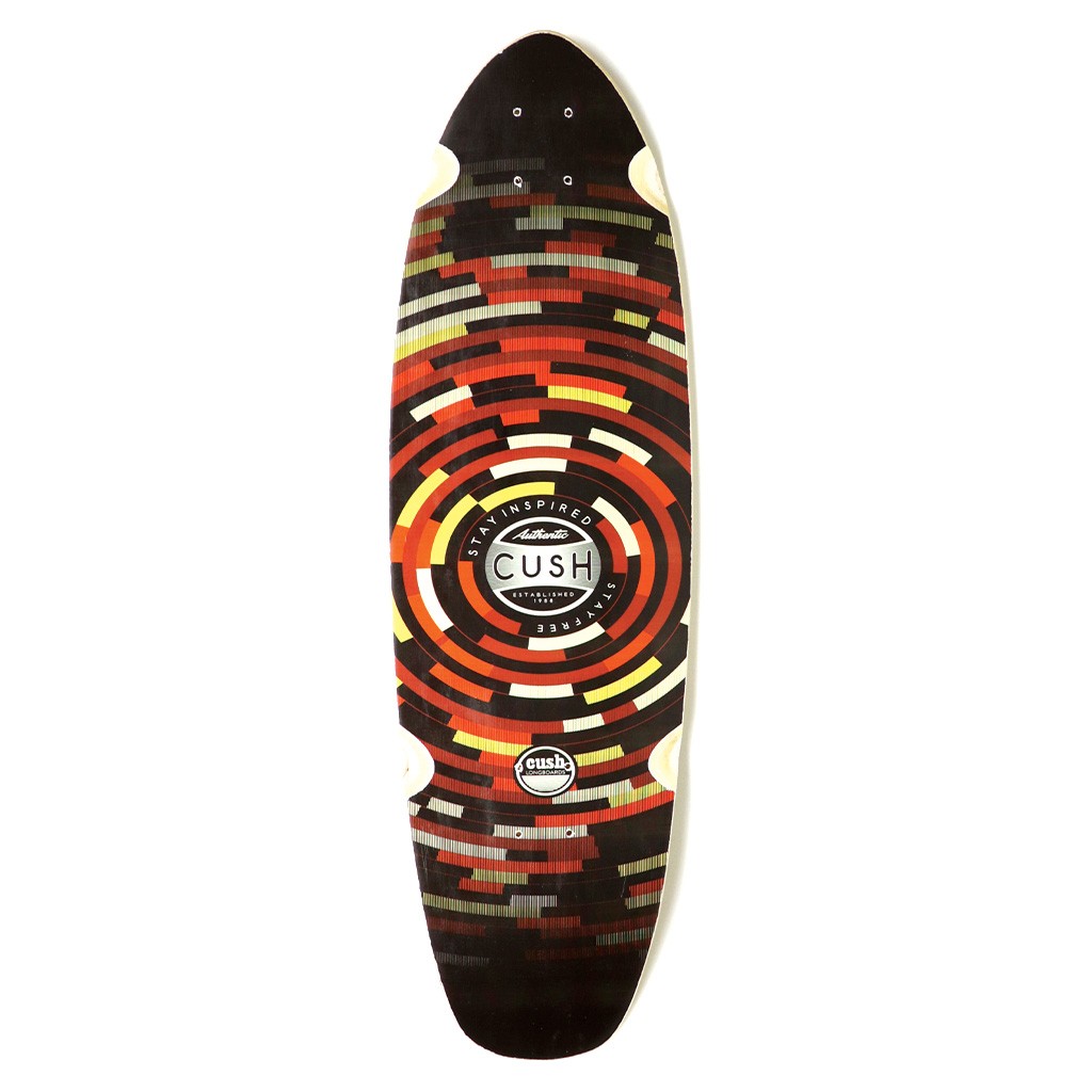 Shape Cush Stay Inspired Cruiser 32 - Preto / Vermelho / Amarelo