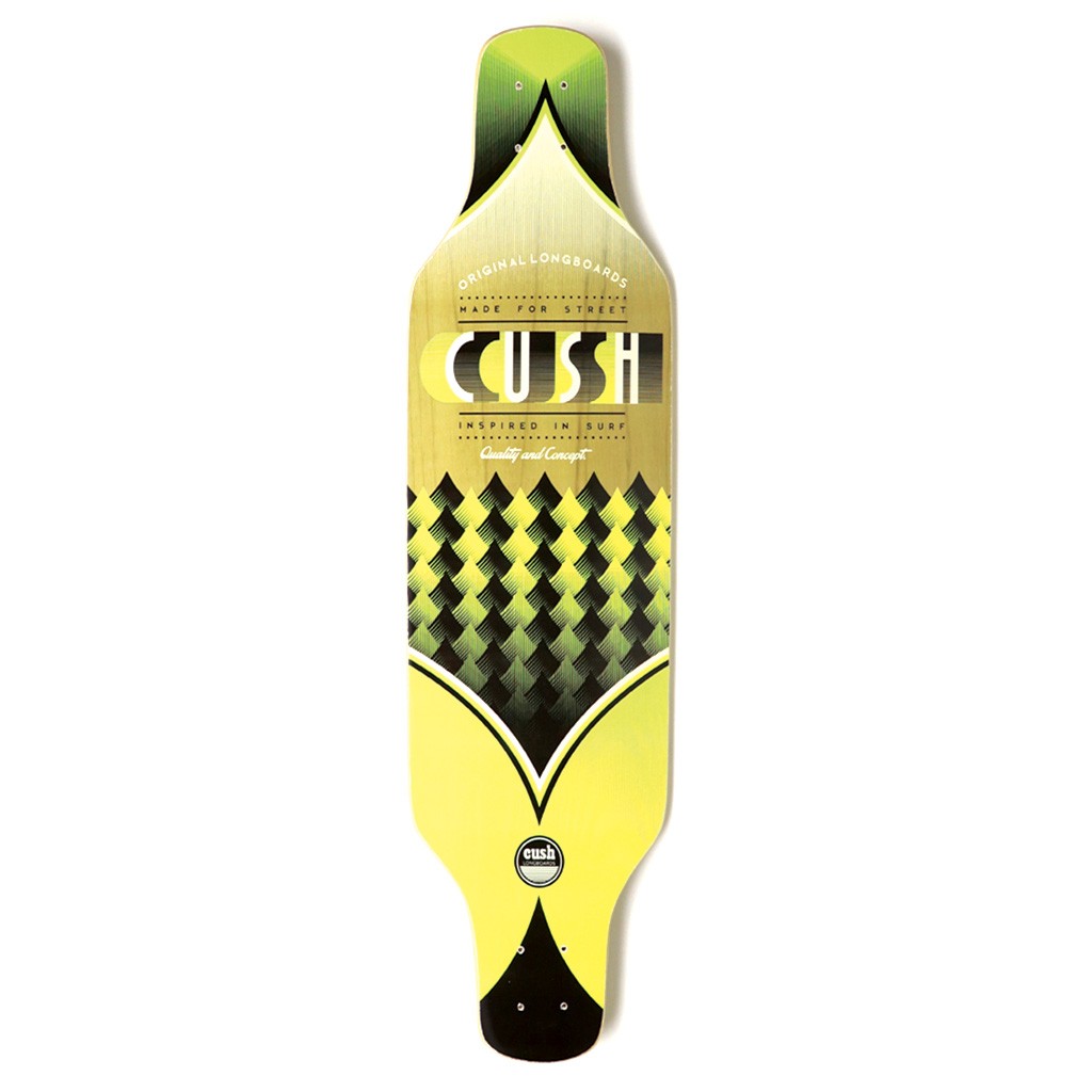 Shape Cush Waves Long Square - Amarelo / Preto