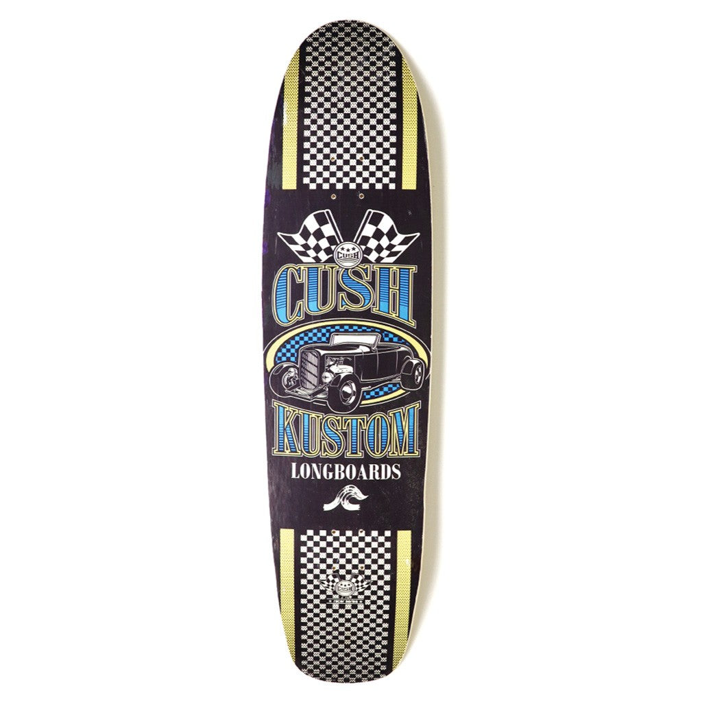 Shape Cush Kustom Semi Long 40 - Preto / Amarelo / Azul