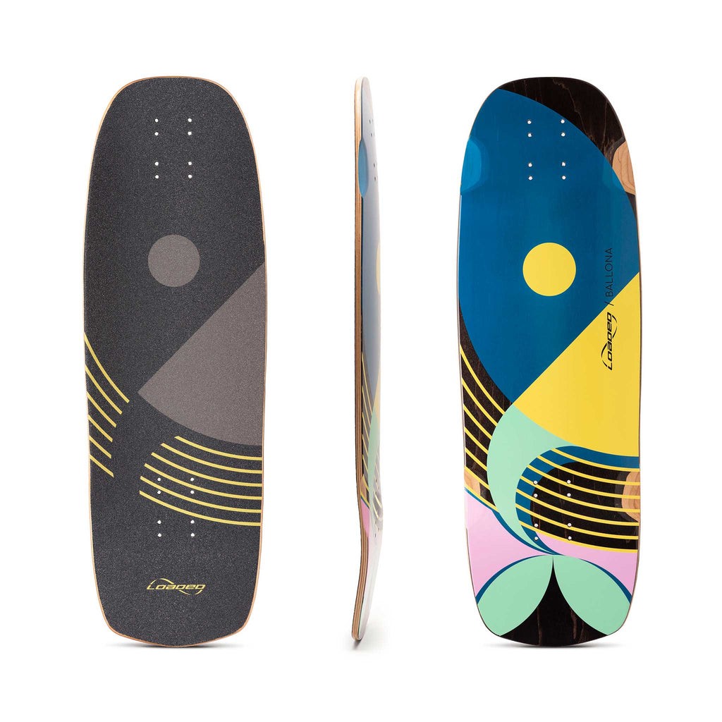 Shape Loaded Boards Ballona Willy - Azul / Amarelo