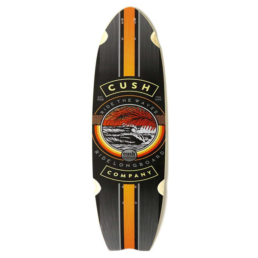 Shape Cush Ride the waves Grand Cruiser - Preto / Laranja