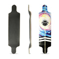 Shape No Label Tie Dye - Preto / Azul / Amarelo