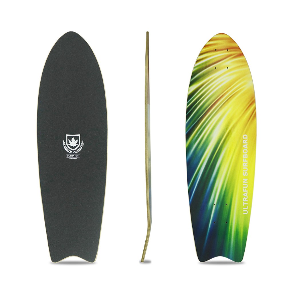 Shape Ultra Fun Surfboard Simulador - Lights - Amarelo / Verde / Azul
