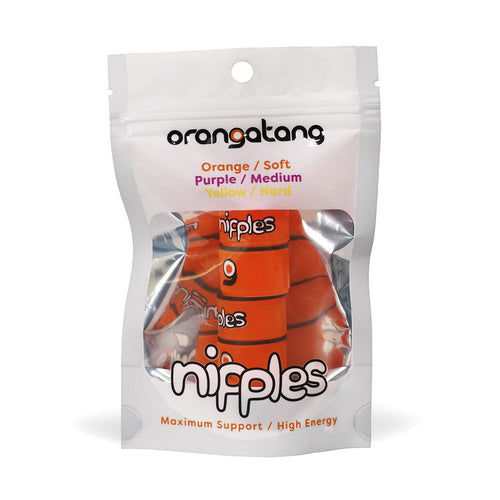 Amortecedor Orangatang Wheels Nipples Soft - Laranja