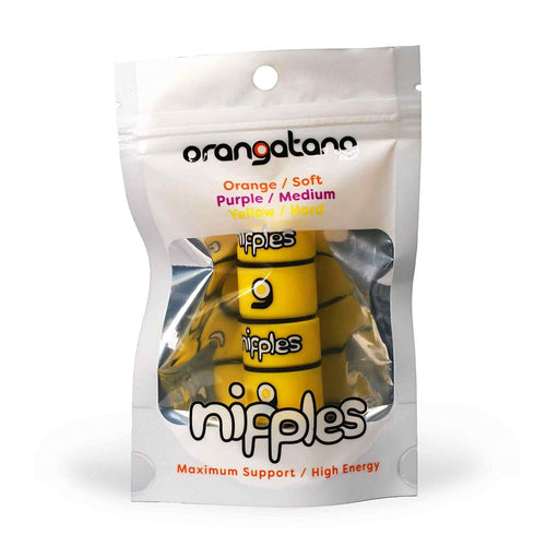 Amortecedor Orangatang Wheels Nipples Hard - Amarelo