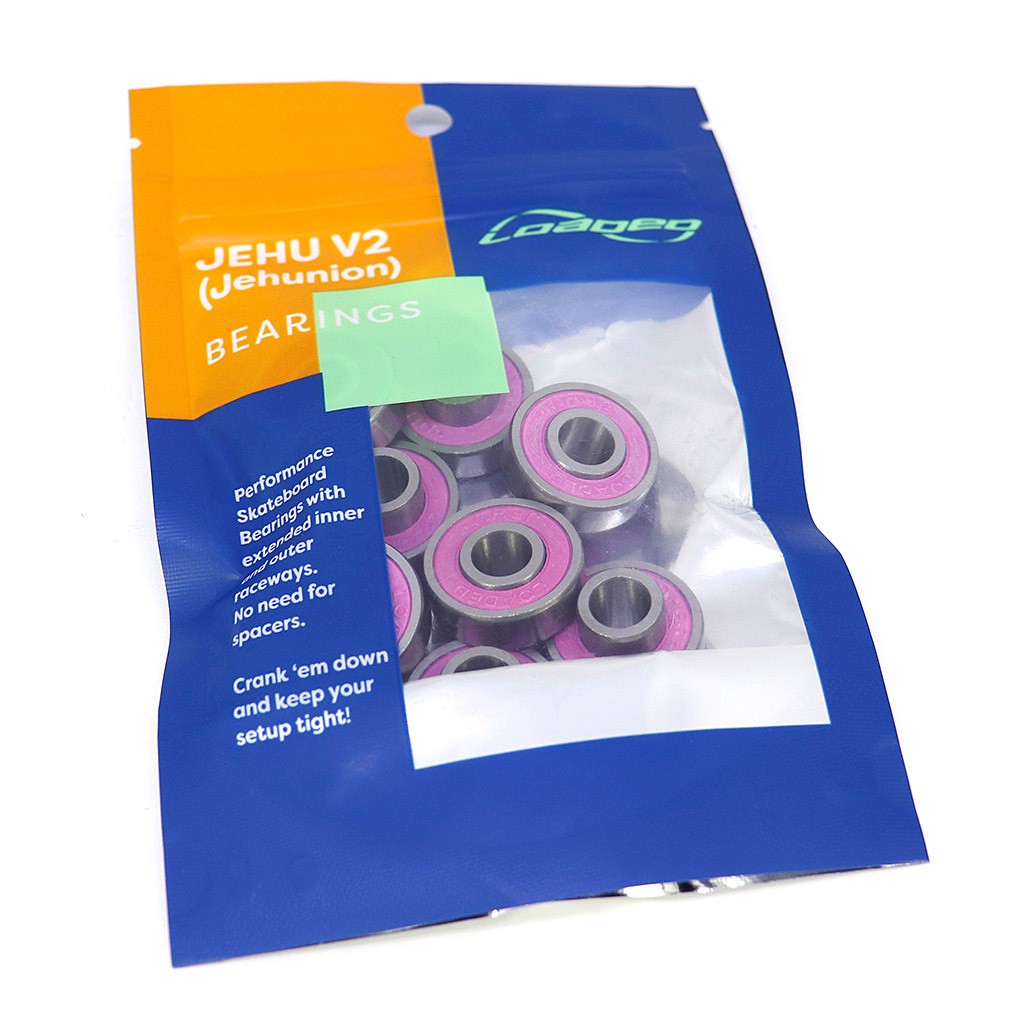 Rolamento Loaded Boards Jeru V2 Jehunion - Rosa