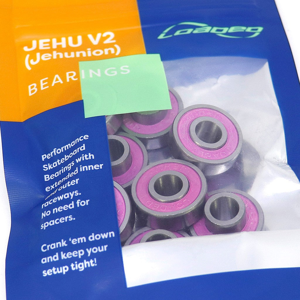 Rolamento Loaded Boards Jeru V2 Jehunion - Rosa