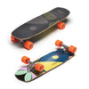 Skate Longboard Loaded Boards Ballona Willy - Azul / Laranja