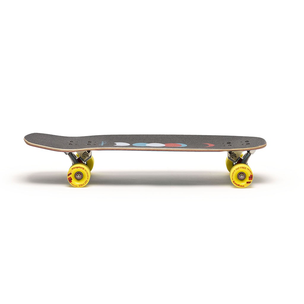 Skate Longboard Loaded Boards Loaded Ballona Moby - Azul / Amarelo