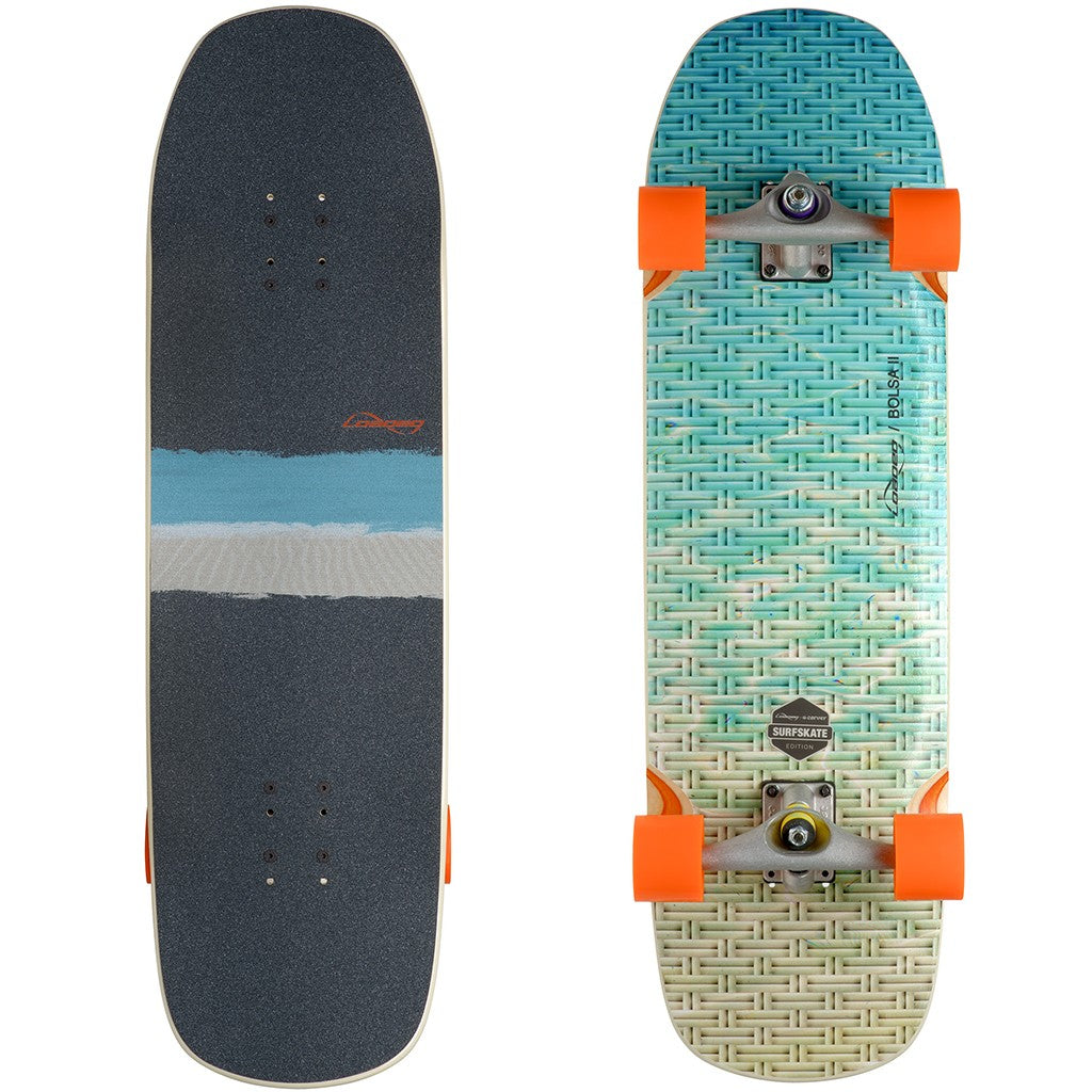 Skate Longboard Loaded Boards Bolsa II Surfskate Edition CX - Azul / Laranja