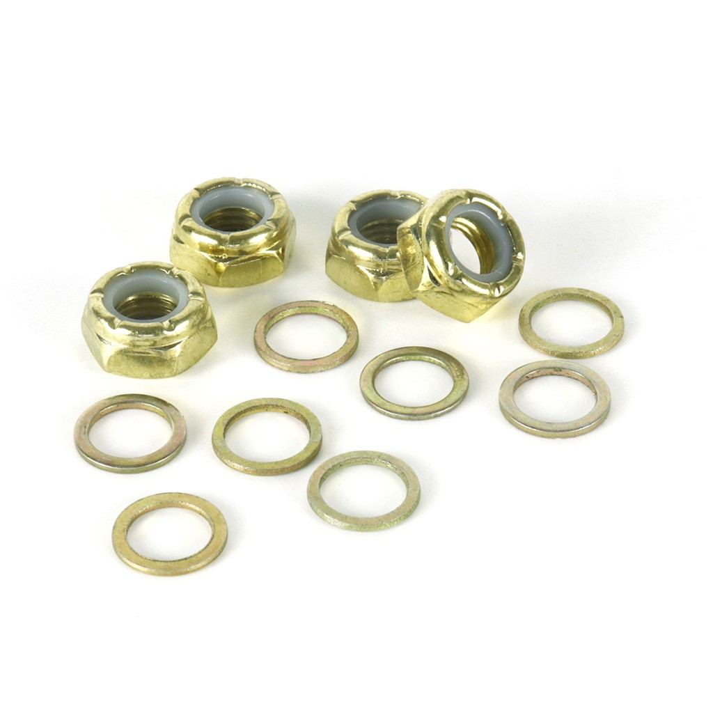 Kit porcas e arruelas Paris Truck Kit porcas e arruelas - Dourado