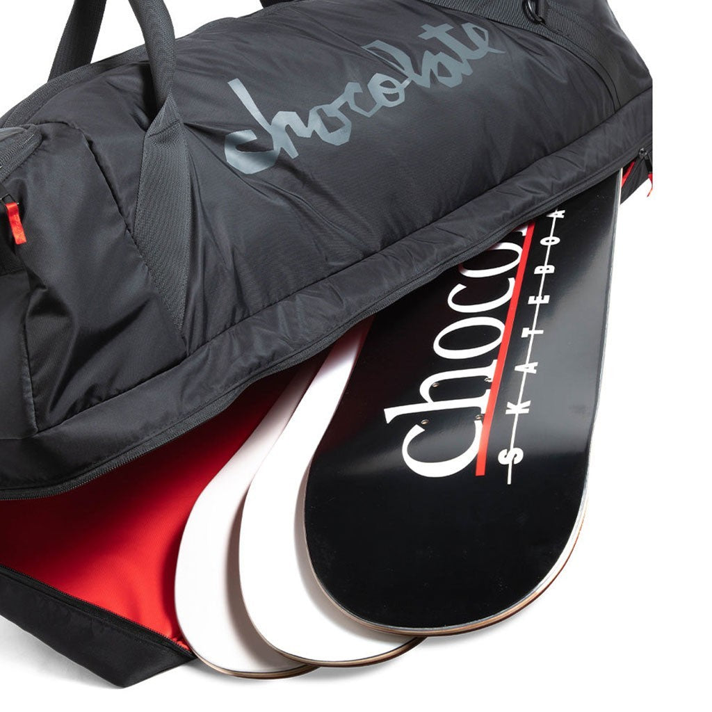 Mala Chocolate Skateboards Travel Duffel - Preto