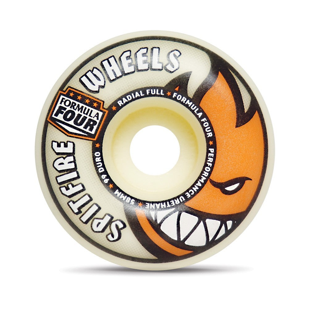 Roda Spitfire Wheels Radial Full Formula Four 58MM - 99DU - Bege